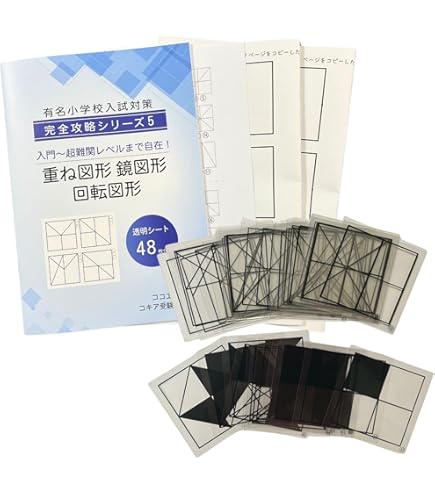 Amazon.co.jp: 小学校受験問題集 回転推理 観覧車セット 親が