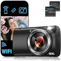 Amazon | 8K 8800万画素 デジタルカメラ デジカメ スマホに送れる wifi