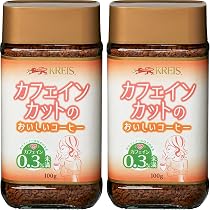 Amazon.co.jp: クライス カフェインカットのおいしいコーヒー 100g