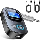 【2024新登場】Oldstar Bluetoothトランスミッター Bluetooth 5.3 トランスミッター & レシーバー ぶるーつーす送信機 LEDデジタルディスプレイ『TFカード 3つのモード』Bluetooth受信/送信に対応 ハンズフ