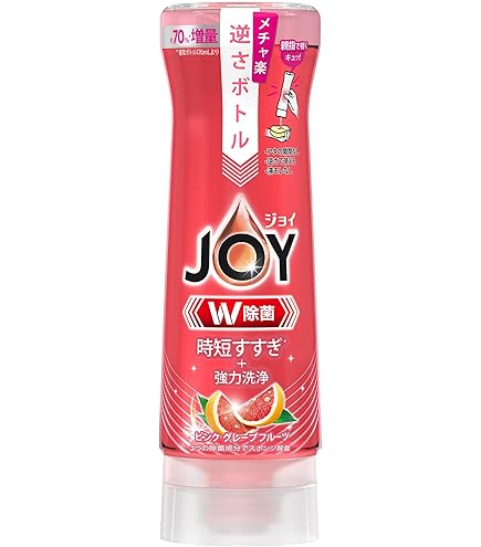 Amazon.co.jp: ジョイ バレンシアオレンジ 台所用合成洗剤 逆さボトル