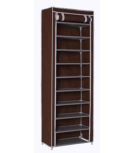 Amazon｜Apaeofl靴棚ラック シューズラック カバー付き 下駄箱 靴収納