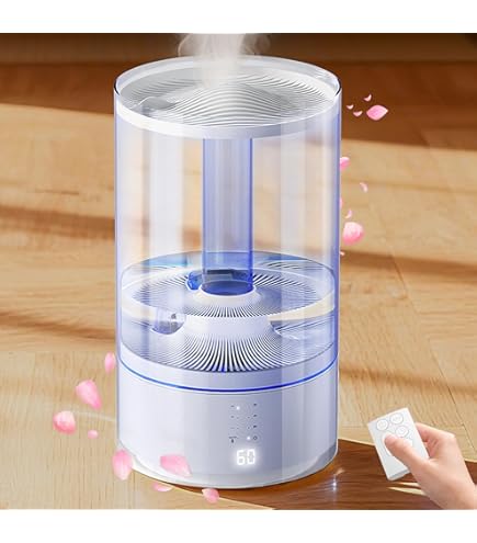 Amazon.co.jp: 加湿器 大容量 5L 上から給水 超音波式 卓上