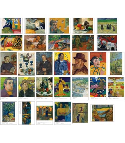 Amazon | HOSTEESSCHOICE ビンテージアートポストカード 30枚セット