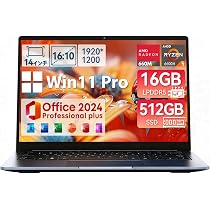 Amazon.co.jp: ノートパソコン Office 2024搭載 CHUWI CoreBook Air 14
