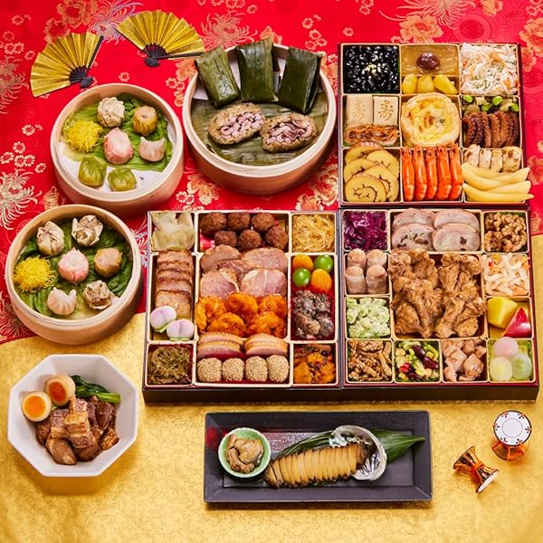 Amazon.co.jp: おせち 「 ぎをんや満文 」迎春おせち 和洋中 三