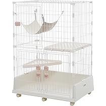 Amazon.co.jp: P PURLOVE 【2025年新仕様】猫 ケージ キャットケージ 2