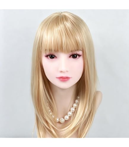 Amazon.co.jp: フィギュア ヘッド ウィッグ付きドールヘッド 等身大