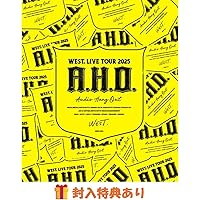 Amazon.co.jp: WEST. LIVE TOUR 2025 A.H.O. -Audio Hang Out- (通常盤