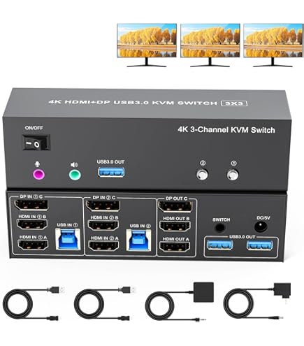 DisplayPort対応パソコン自動切替器(4:1) SW-KVM4HDPU サンワダイレクト本店 サンワサプライ【オフィス・PC周辺通販】