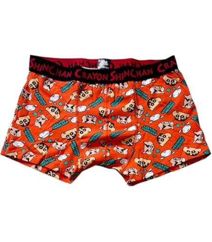 Amazon.co.jp: Crayon Shin-chan Boxer Briefs, Shinnosuke Logo