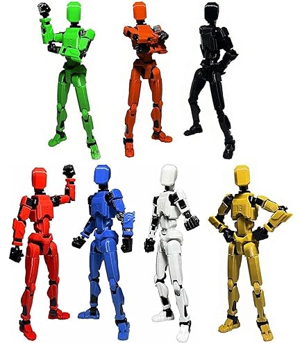 Amazon.co.jp: EIMONEY 組み立て完成品 T-13 アクションフィギュア 3D