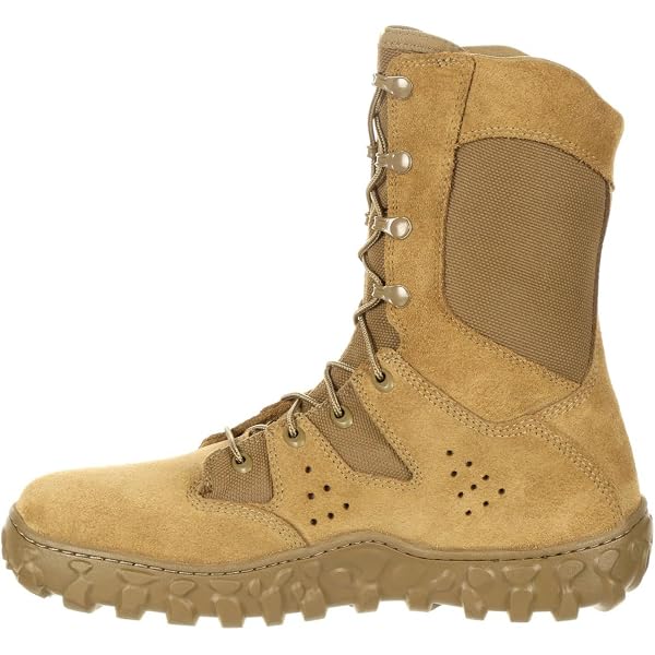 Amazon | ROCKY S2V タクティカルミリタリーブーツ, ブラウン(coyote