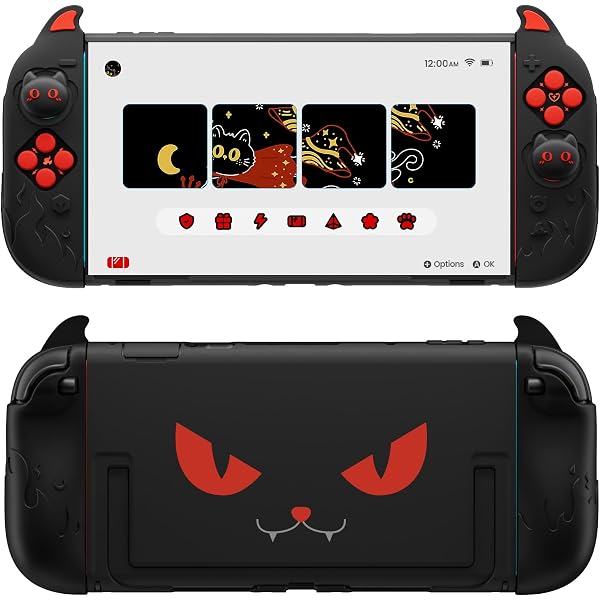 Amazon.co.jp: PlayVital Nintendo Switch 2対応保護ケース ゴシック