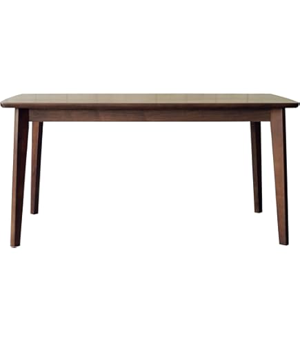 Amazon｜関家具 ダイニングテーブル ウォールナット 幅140cm ソックス  