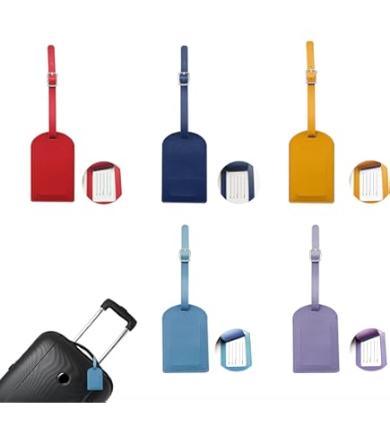 Amazon.co.jp: 【名前入り荷物タグ】シリコン+ステンレス製