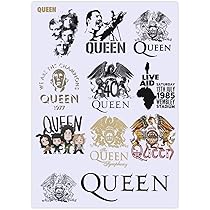 clan queen ステッカー Amazon.co.jp: シール Queen クイーン Queen クイーン クイーン