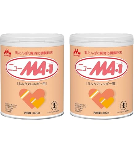 森永 ニューMA-1 粉ミルク 大缶(800g)　３缶セット　エムエーワン Amazon.co.jp: 森永乳業 ニューMA-1 大缶 800g ×3セット : 食品・飲料