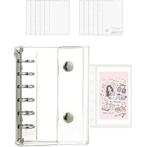 Amazon.co.jp: A7リフィル 6穴30枚 ダブルポケット シール帳 台紙