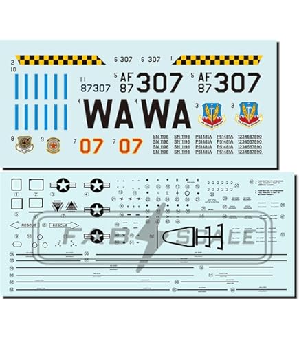 築城基地所属　F2 デカール　セット Amazon | ファブスケール 1/72 F-2A 航空自衛隊 創立70周年記念 パート