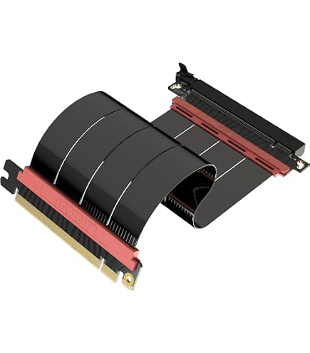 LINKUP ウルトラ PCIe 4.0 X16ライザーケーブル Amazon | LINKUP - ウルトラ PCIe 4.0 X16ライザーケーブル[RTX4090