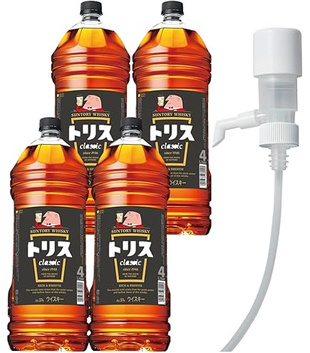 Amazon.co.jp: ウイスキー サントリー トリス クラシック 4Lペット