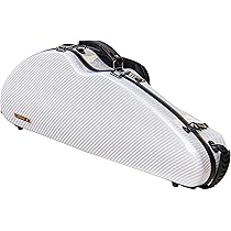 CHRISTINA バイオリンケース ホワイト カーボンファイバー　4/4 Amazon.co.jp: CHRISTINA 4/4サイズ炭素繊維耐圧湿気を防ぐ