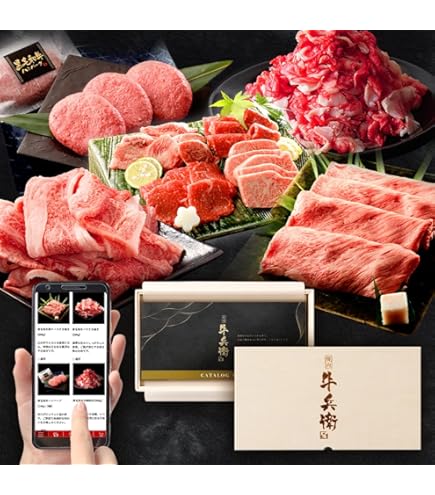 Amazon.co.jp: A5 Grade Hida Beef Meat Catalog, Gift, CN Type, Meat