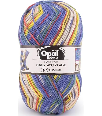 Amazon | Opal オパール ソックヤーン 毛糸 『Hundertwasser (フンデル