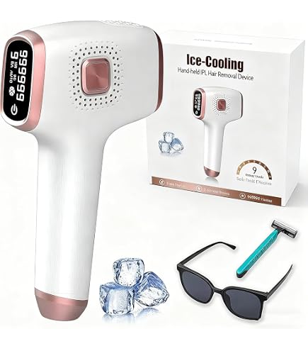 AMIRO IPL Hair Removal Device, Permanent Home Hair Removal for