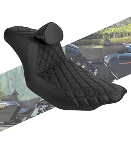 Amazon | HCmotorku バイク シート タンデムシート ピリオンシート