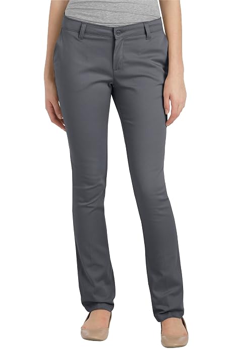 Dickies Womens FP512 Mid-Rise, Skinny 
