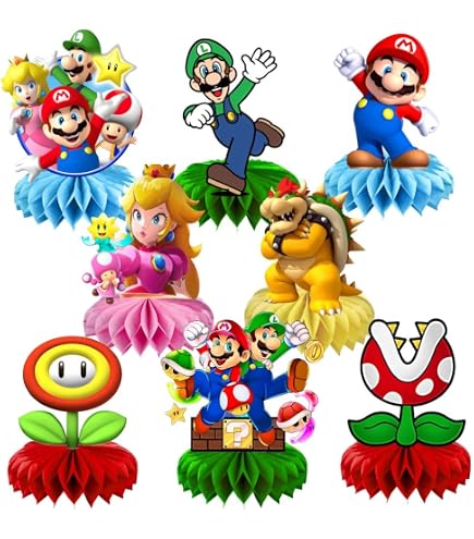 Amazon.co.jp: マリオテーブルクロス 使い捨てテーブルカバー 誕生日