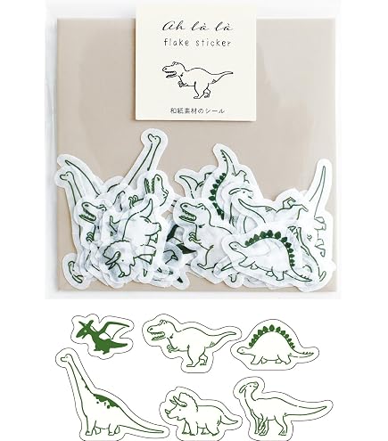 Amazon.co.jp: エルコミューン 付箋 アララふせん 恐竜 FSN-002