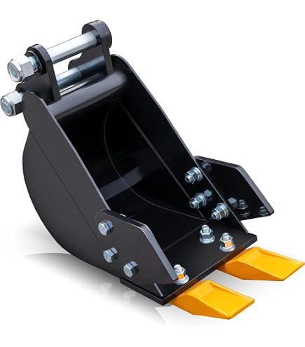 Amazon | Headerbs ミニショベル用ナロー掘削バケット200mm、パイプ 