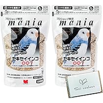 黒瀬ペットフード　mania セキセイインコ専用 3リットル　鳥のエサ　まとめて 黒瀬ペットフード mania 中型インコ 3L 鳥 フード エサ 餌 皮
