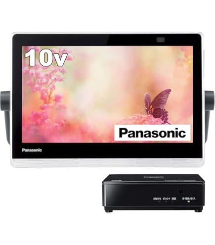 Amazon | パナソニック 10V型 ポータブル 液晶テレビ インターネット 