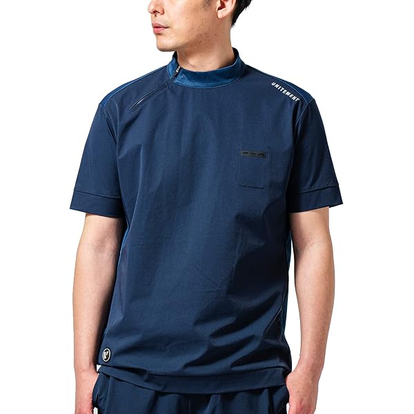 Amazon.co.jp: [UNITEMENT] ゴルフウェア リラックス モックネック