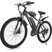 Amazon | 電動アシスト自転車 26インチ 電動マウンテンアシスト自転車