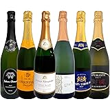 ワインセット 京橋ワイン厳選!高級クレマンも入った極旨泡ばかりの辛口スパークリング6本 白 辛口!フランス イタリア スペイン ワイン 飲み比べ セット ベスト・オブ・スパーク!