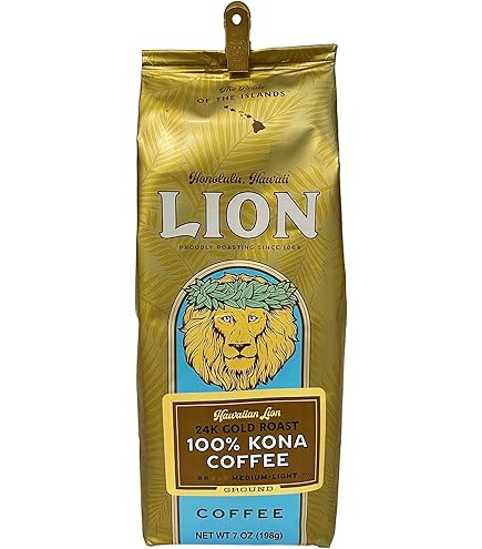 Amazon | Lion Cofe Hawaii ライオン カフェ ハワイ ミディアム ダーク