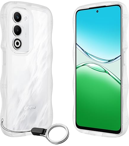 Amazon.co.jp: OPPO A5 5G ケース クリア ウェーブ TPU波状のバンパー