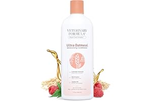 Veterinary Formula Smart Coat Complex Ultra Oatmeal Moisturizing Conditioner for Dogs, 17 Fl oz – with Colloidal Oatmeal & Jojoba – Leaves Coat Soft, Shiny, Hydrated, Strong, with Long-Lasting Scent
