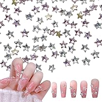 ネイル　パーツ　まとめ売り　ジェルネイル　ライト　ストーン　デコパーツ 新品未開封】 ネイル ラインストーン 6種類 60個セット ネイル