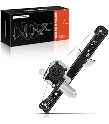 Rear Passenger Power Window Regulator W/Motor