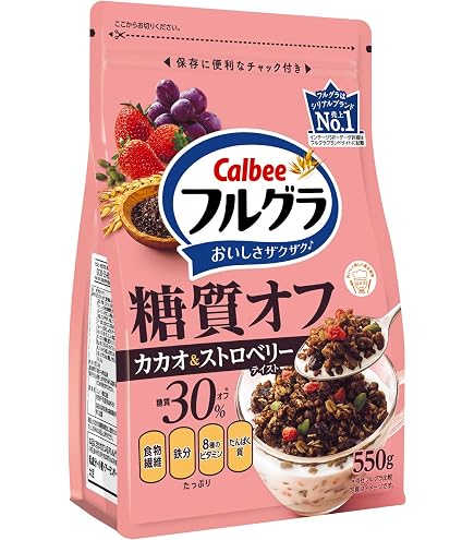 Amazon.co.jp: カルビー フルグラ 糖質オフ 1000g (1袋) : 食品・飲料
