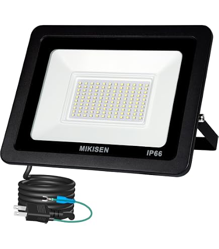 Amazon.co.jp: MIKISEN led 投光器 作業灯 看板灯 50w 昼光色 6000LM