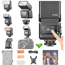 Amazon | Godox IT32 TTLフラッシュ+X5-S ソニーカメラ用、タッチ