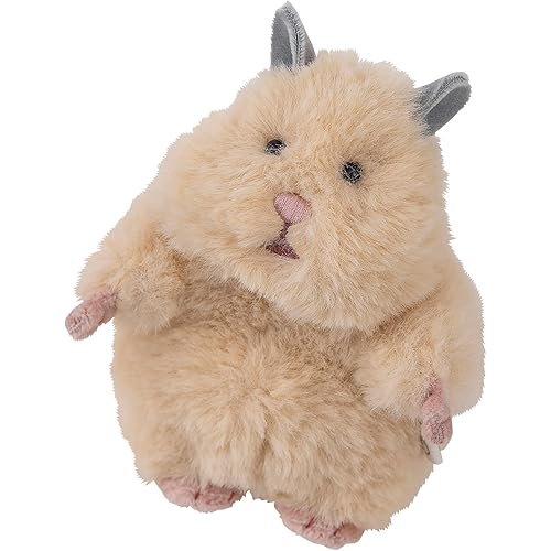 りぶはあと マスコット はむにぎり きなこ (全長約10cm) ハムスター かわいい ぬいどり モチモチ 47903-13