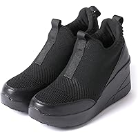 Amazon | [BEAXIS] ビーアクシス ヒールコアスニーカー 厚底 8cm 有